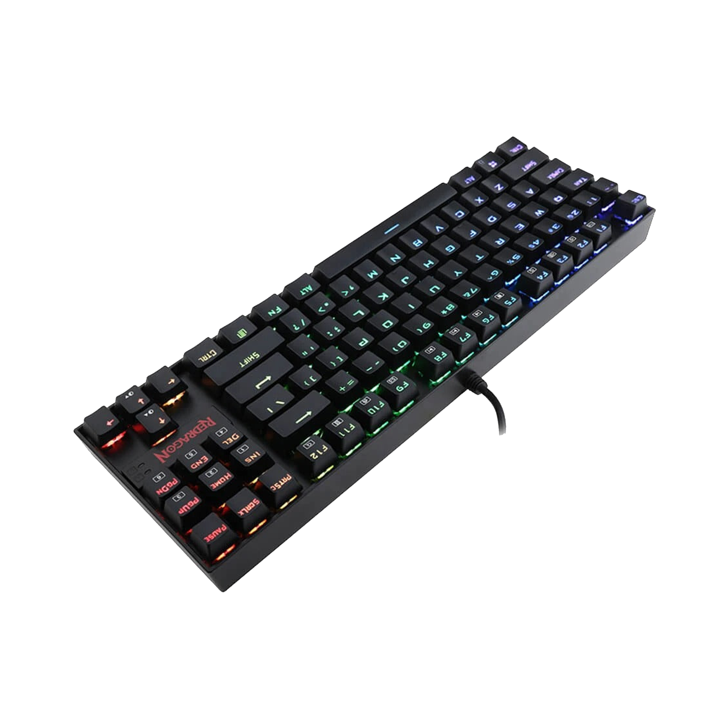 REDRAGON Kumara K552 RGB Wired Keyboard with RGB LED Backlit Keys (Custom Mechanical Switches, Black) REDRAGON Kumara K552 RGB Wired Keyboard with RGB LED Backlit Keys (Custom Mechanical Switches, Black)_9