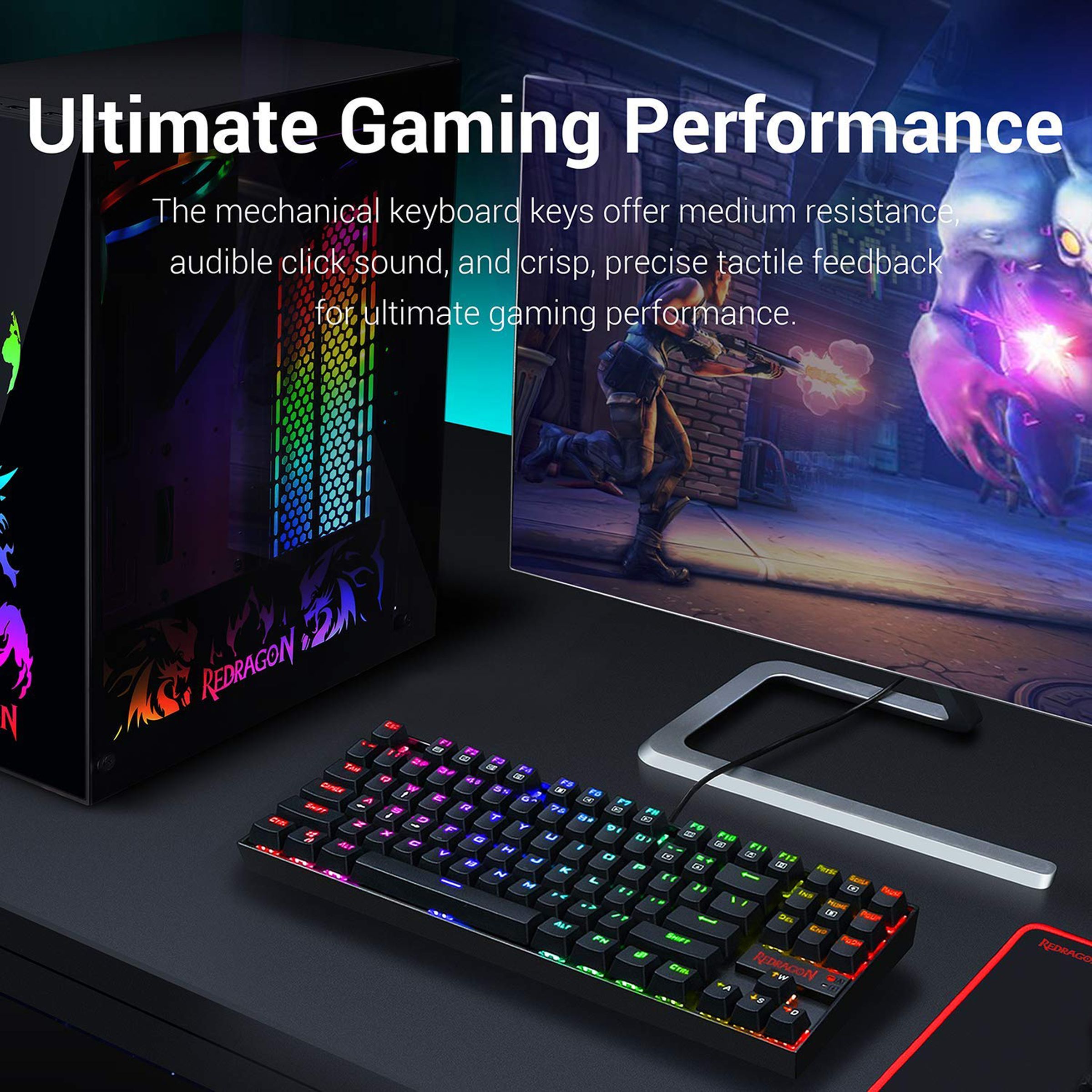 REDRAGON Kumara K552 RGB Wired Keyboard with RGB LED Backlit Keys (Custom Mechanical Switches, Black) REDRAGON Kumara K552 RGB Wired Keyboard with RGB LED Backlit Keys (Custom Mechanical Switches, Black)_12