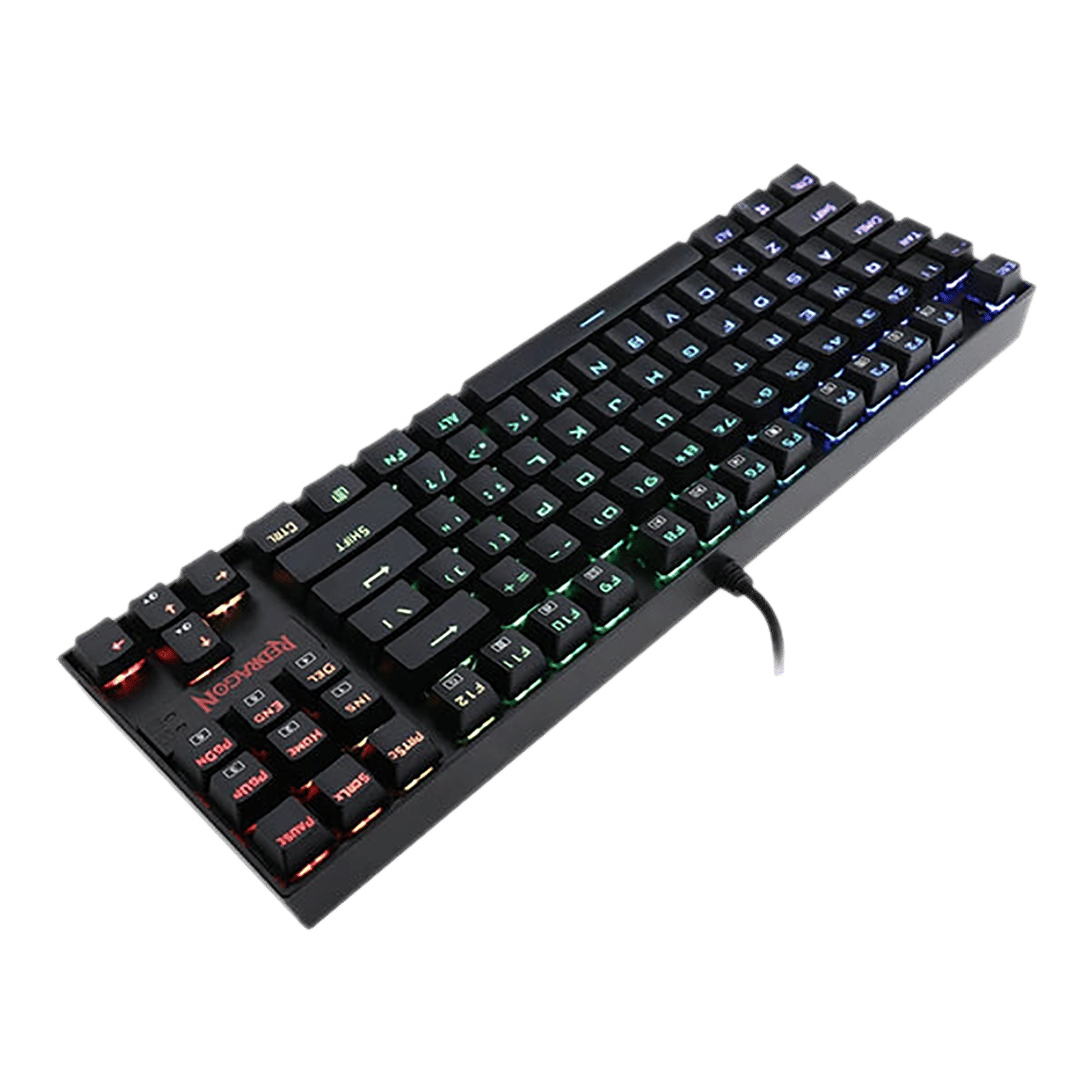 REDRAGON Kumara K552 RGB Wired Keyboard with RGB LED Backlit Keys (Custom Mechanical Switches, Black) REDRAGON Kumara K552 RGB Wired Keyboard with RGB LED Backlit Keys (Custom Mechanical Switches, Black)_5