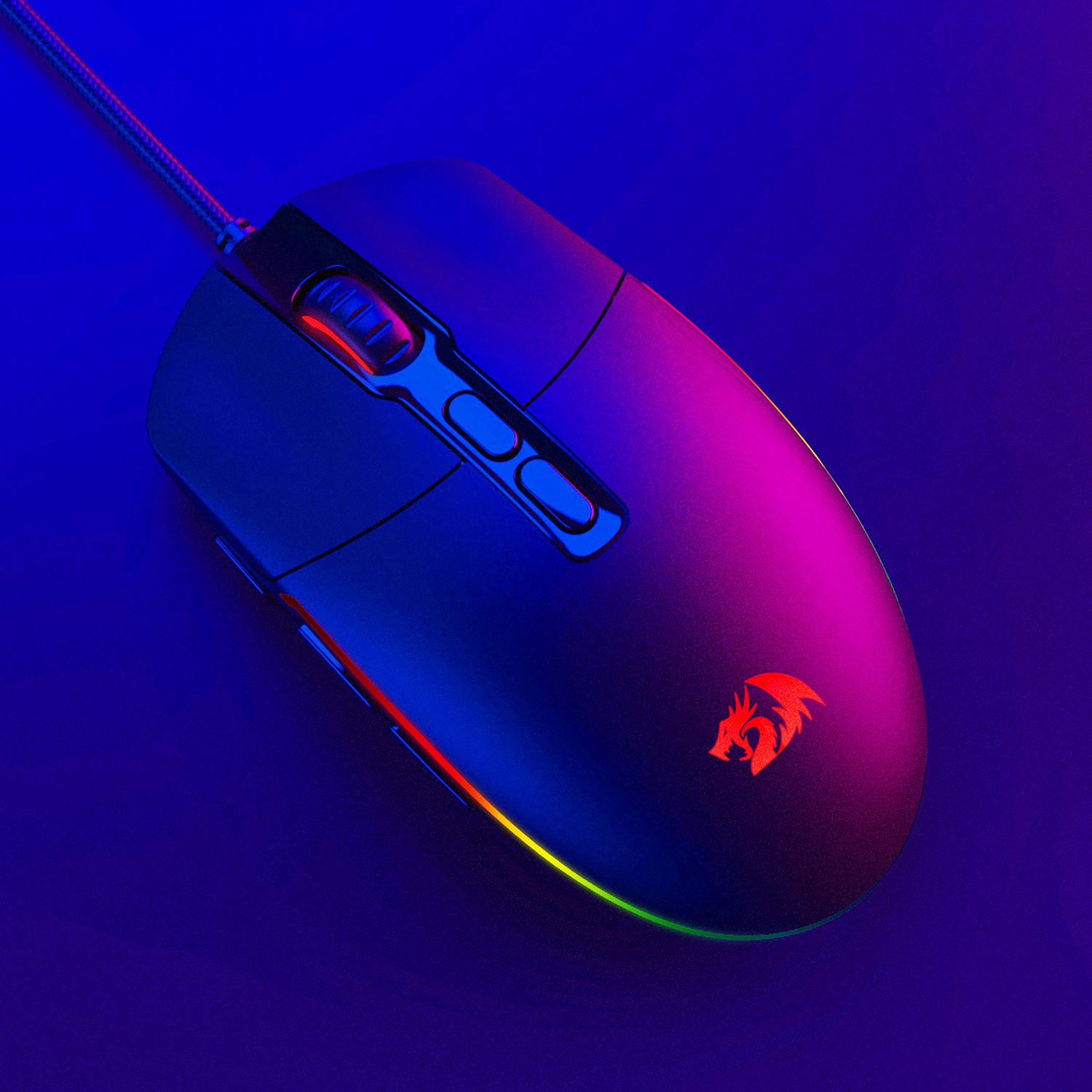 REDRAGON Invader Wired Optical Gaming Mouse (5000 DPI Adjustable, Fire Button, Black) REDRAGON Invader Wired Optical Gaming Mouse (5000 DPI Adjustable, Fire Button, Black)_12