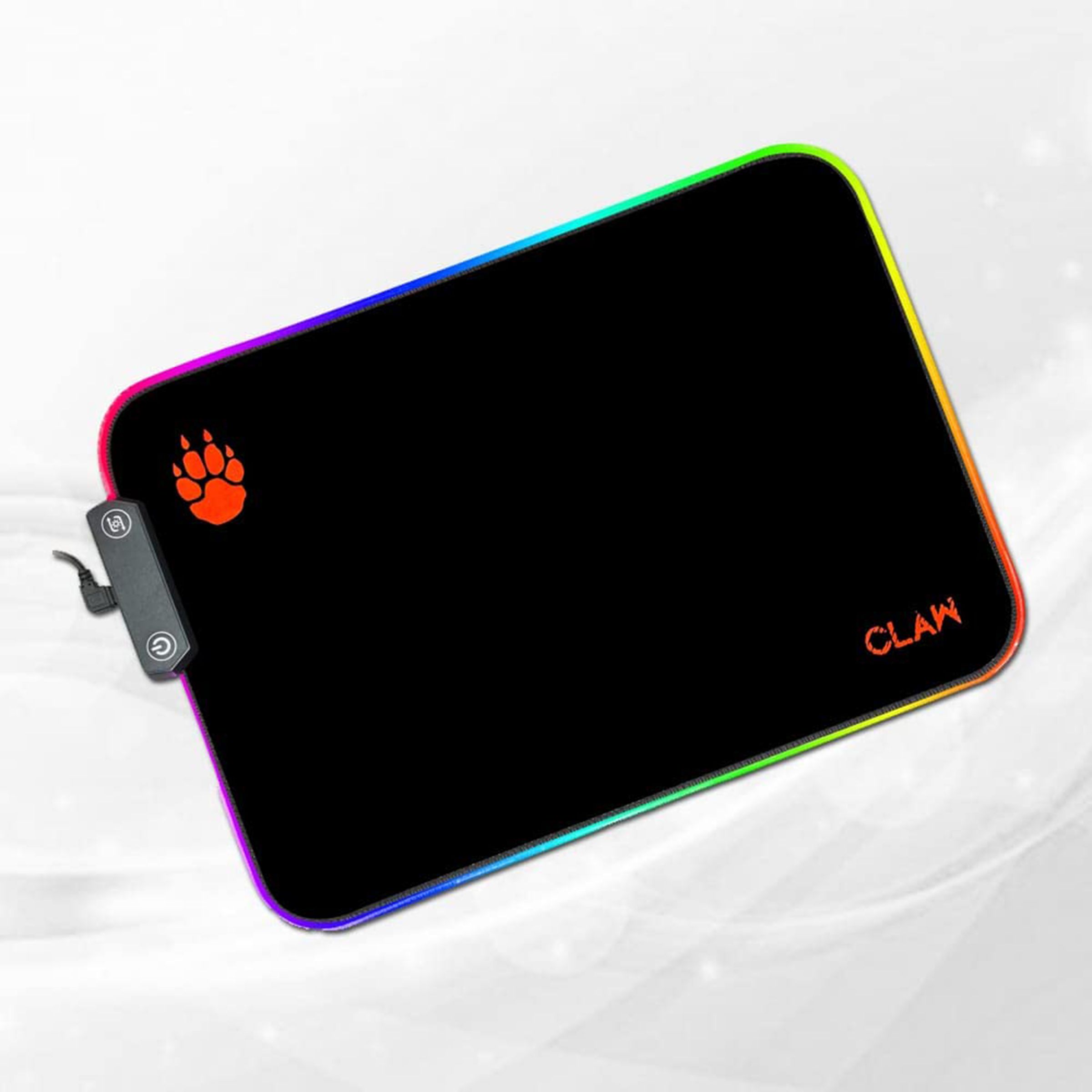 Claw Slide Gaming Mouse Pad (14 Spectrum RGB Backlight Modes, ST-MP25A-S, Black)_2