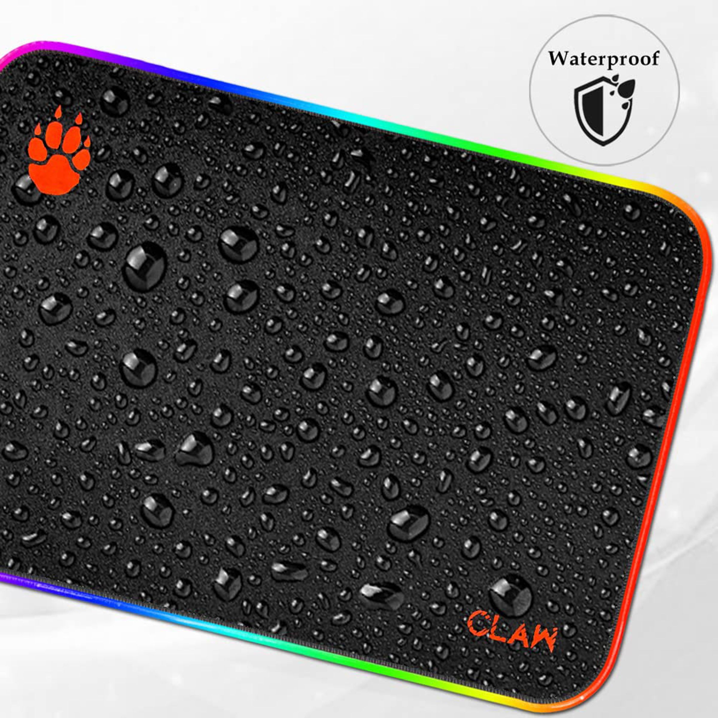 Claw Slide Gaming Mouse Pad (14 Spectrum RGB Backlight Modes, ST-MP25A-S, Black)_3