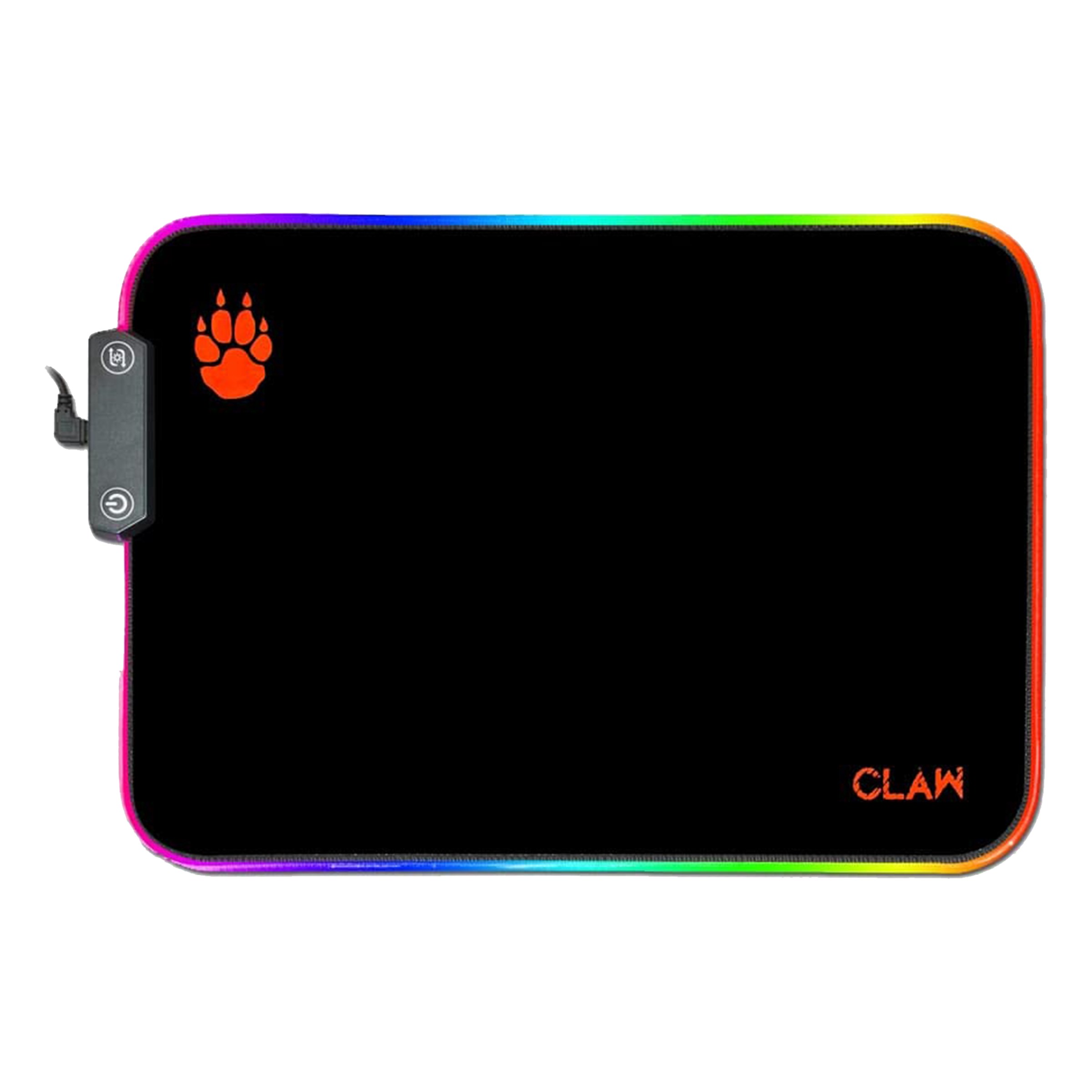 Claw Slide Gaming Mouse Pad (14 Spectrum RGB Backlight Modes, ST-MP25A-S, Black)_1
