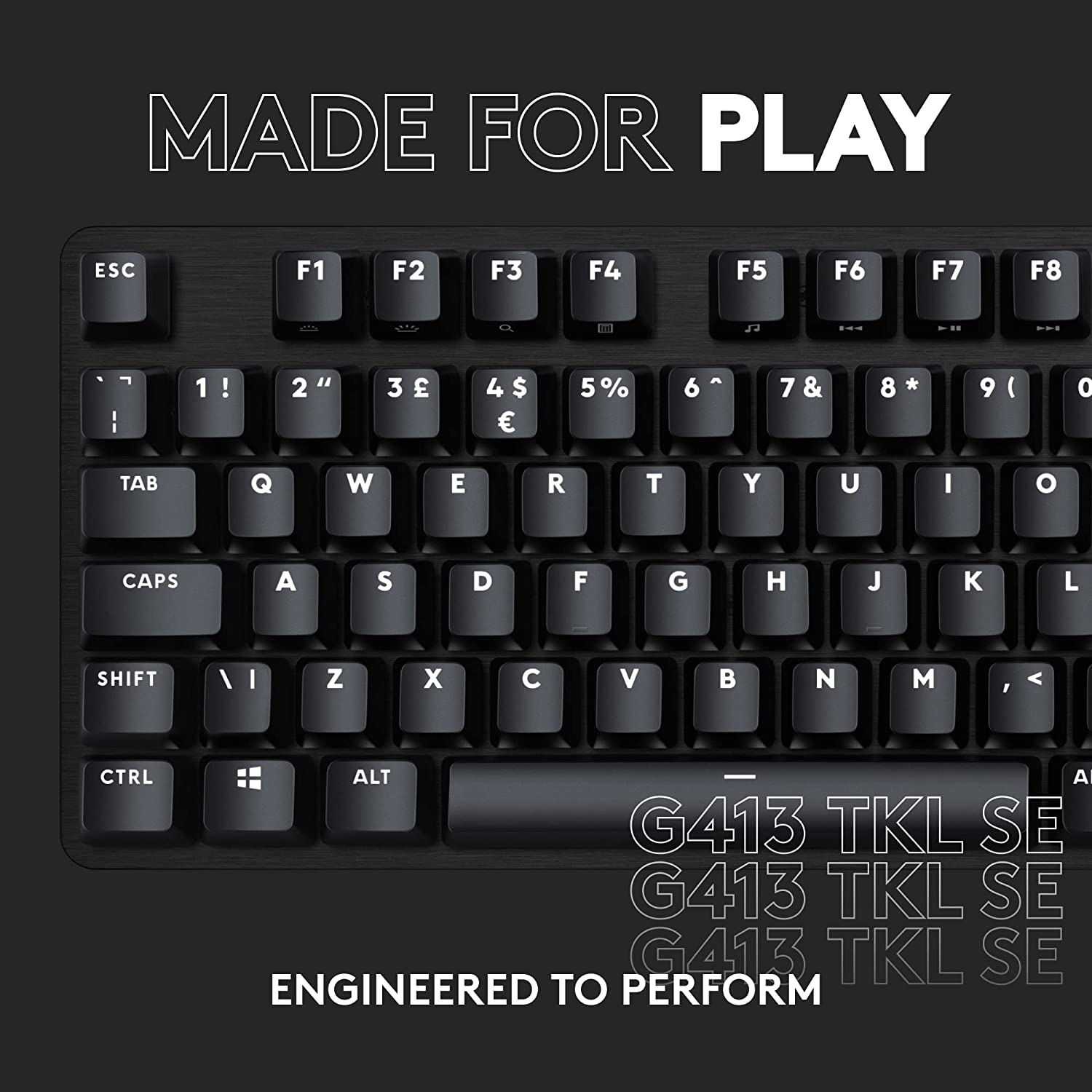 logitech G413 TKL SE Wired Gaming Keyboard with Backlit Keys (Heat Resistant, Black) logitech G413 TKL SE Wired Gaming Keyboard with Backlit Keys (Heat Resistant, Black)_12