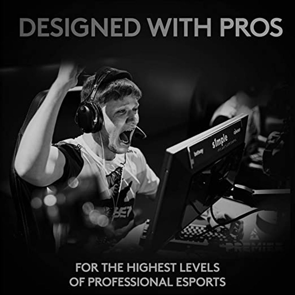 logitech PRO X Rechargeable Wireless Optical Gaming Mouse (25600 DPI Adjustable, Click Tensioning System, Black) logitech PRO X Rechargeable Wireless Optical Gaming Mouse (25600 DPI Adjustable, Click Tensioning System, Black)_7