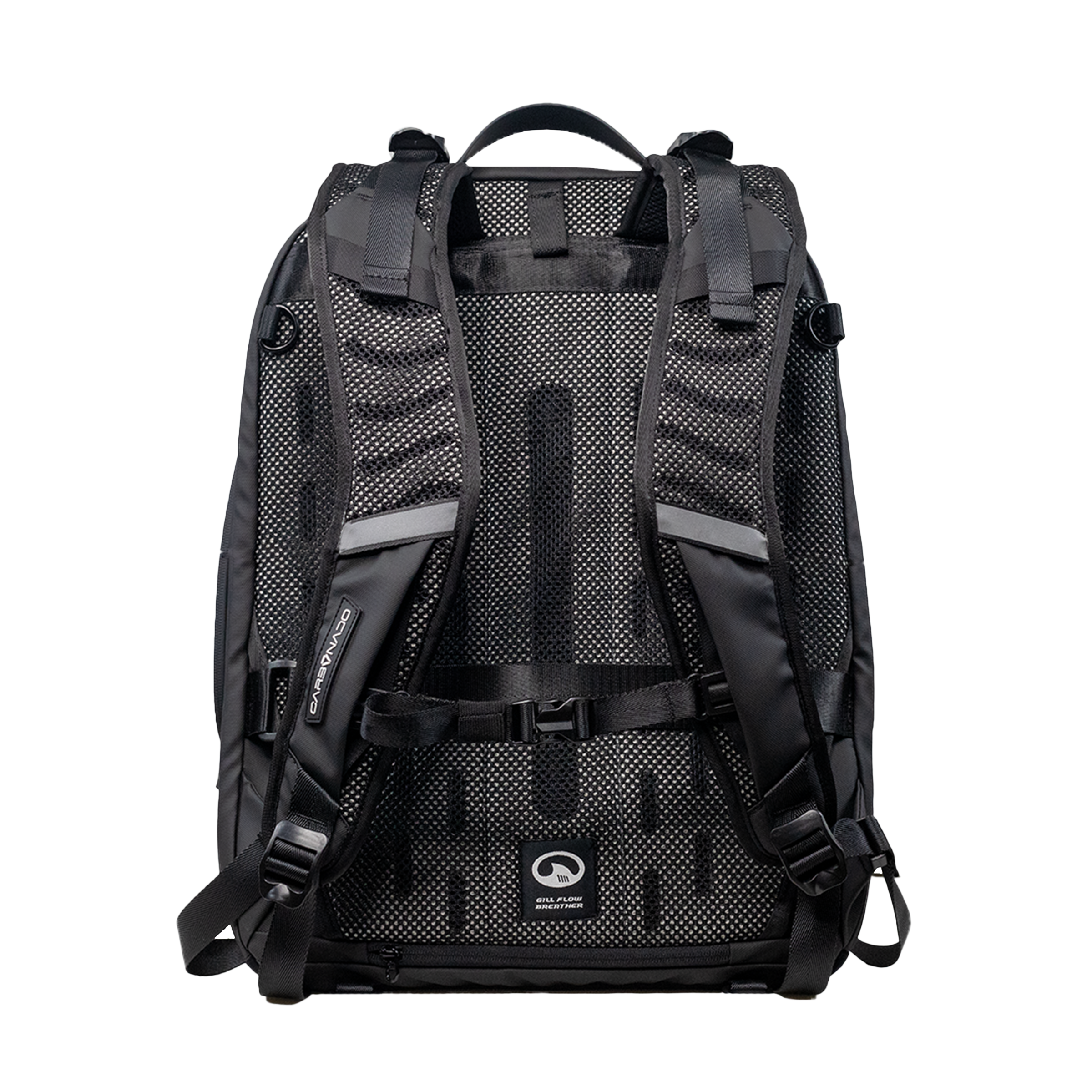 Carbonado GT3 Nylon, Polyester Laptop Backpack for 15 Inch Laptop (28 L, Water Repellent, Midnight Black)_4
