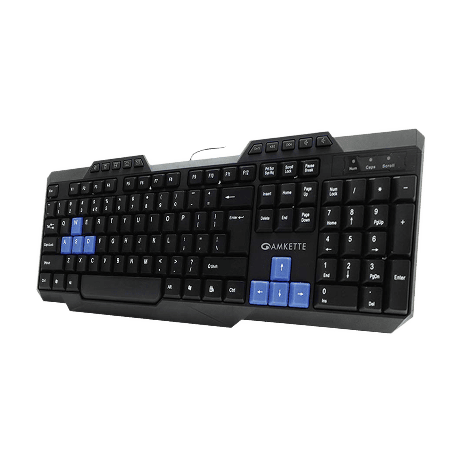 AMKETTE Xcite Neo Wired Keyboard with Backlit Keys (Spill Resistant, Black) AMKETTE Xcite Neo Wired Keyboard with Backlit Keys (Spill Resistant, Black)_7