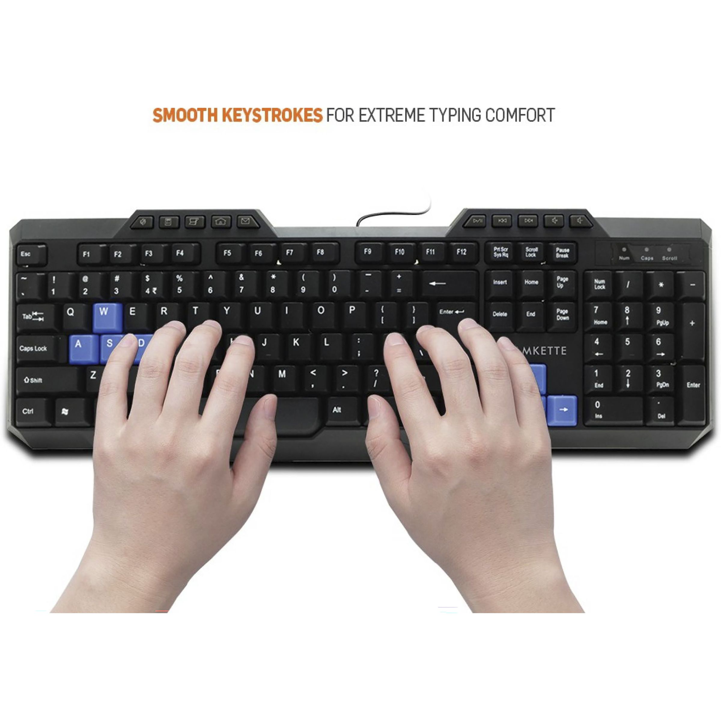 AMKETTE Xcite Neo Wired Keyboard & Mouse Combo (1000 DPI, Spill Resistant, Black) AMKETTE Xcite Neo Wired Keyboard & Mouse Combo (1000 DPI, Spill Resistant, Black)_4