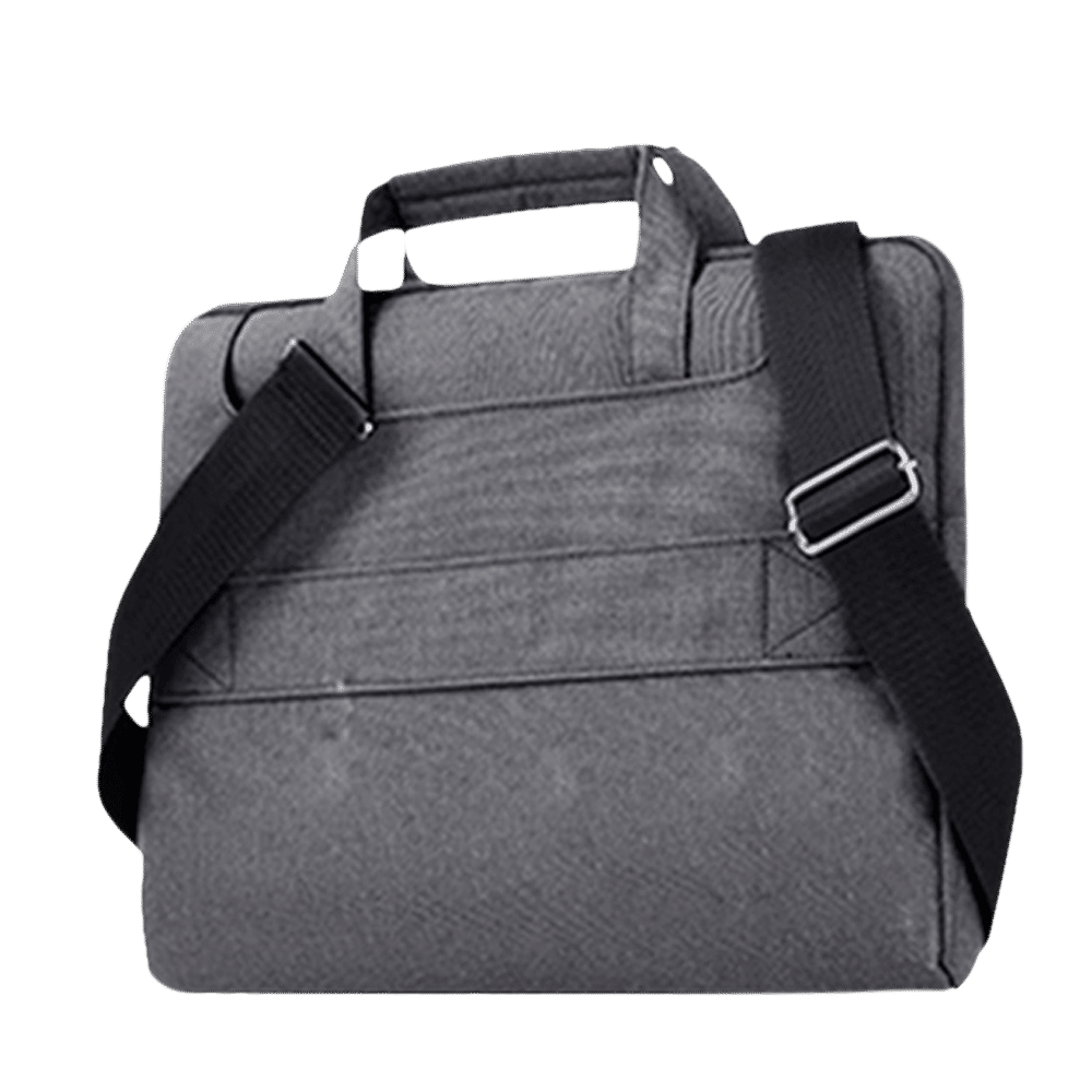 in base Denim Laptop Sling Bag for 13.3 Inch Laptop (Water Resistant, Grey) in base Denim Laptop Sling Bag for 13.3 Inch Laptop (Water Resistant, Grey)_5