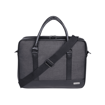 Croma Classic Polyester Laptop Sling Bag for
                      15.6 Inch Laptop (Water Resistant, Black)