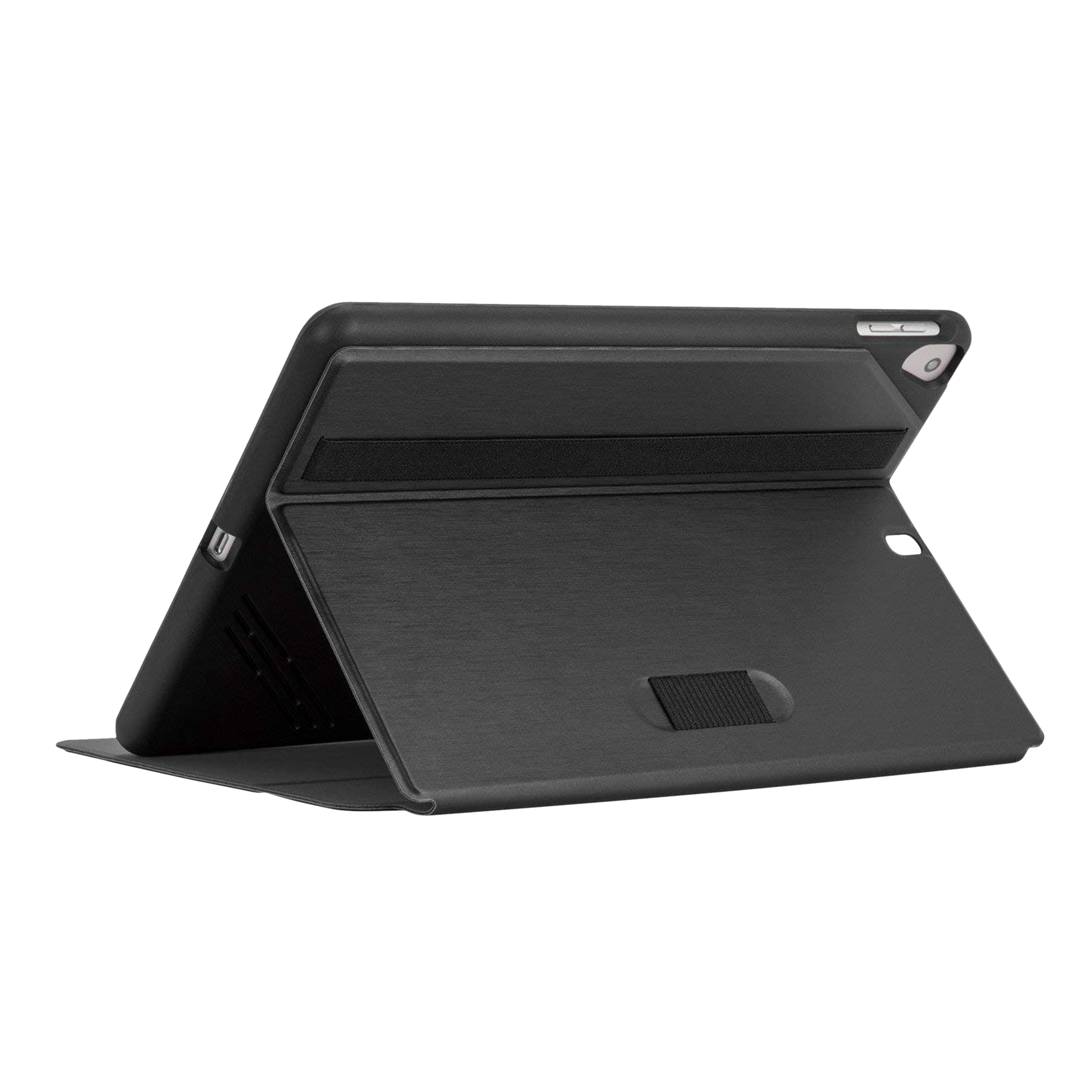 Targus Click-In Polyurethane, TPU Flip Cover for Apple iPad 10.2 Inch (7th, 8th, 9th Gen), iPad Air 10.5 Inch, iPad Pro 10.5 Inch (Integrated Holder for Apple Pencil, Black)_3