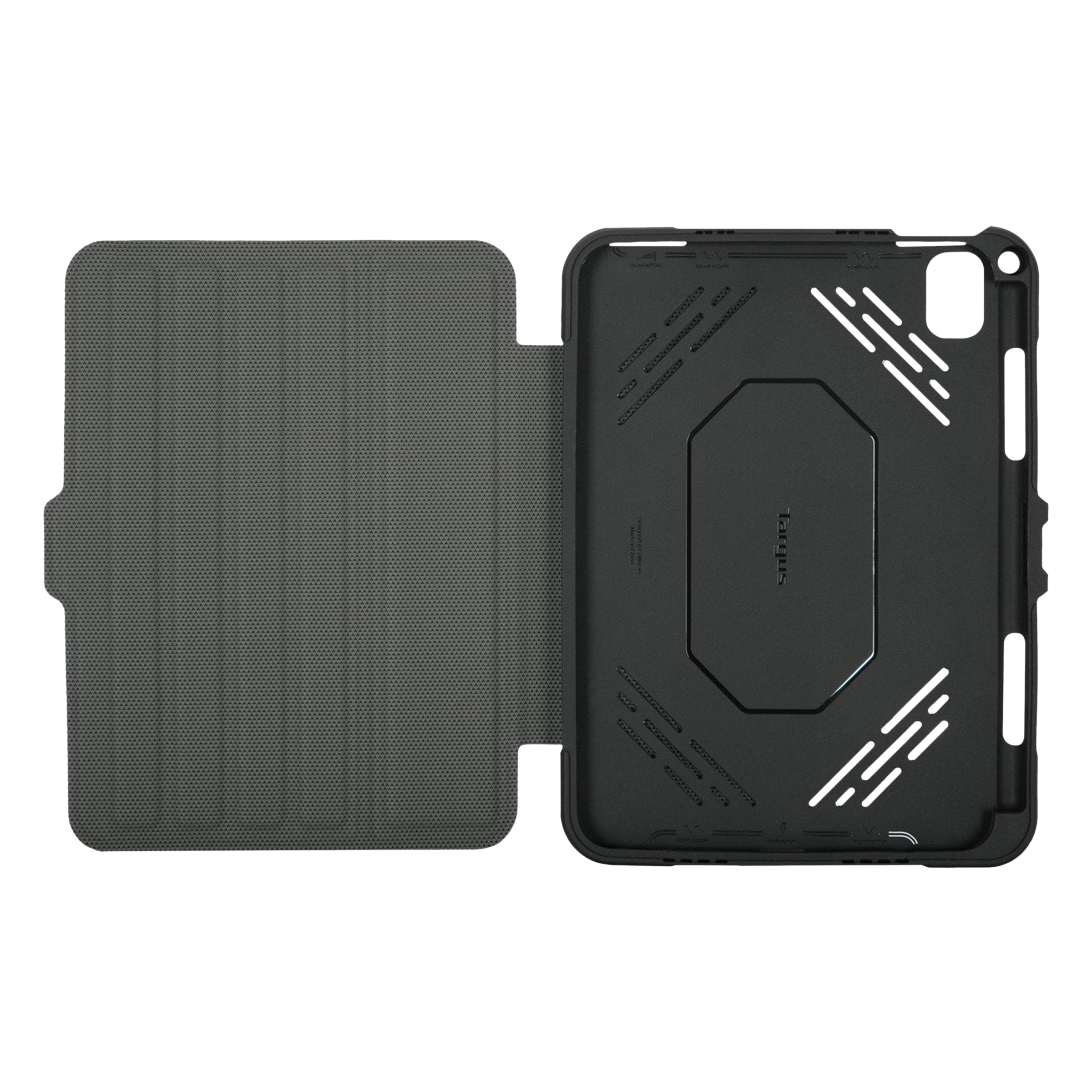 Targus Pro-Tek Polycarbonate Flip Cover for Apple iPad Mini 8.3 Inch (6th Gen) (Integrated Holder for Apple Pencil, Black) Targus Pro-Tek Polycarbonate Flip Cover for Apple iPad Mini 8.3 Inch (6th Gen) (Integrated Holder for Apple Pencil, Black)_6