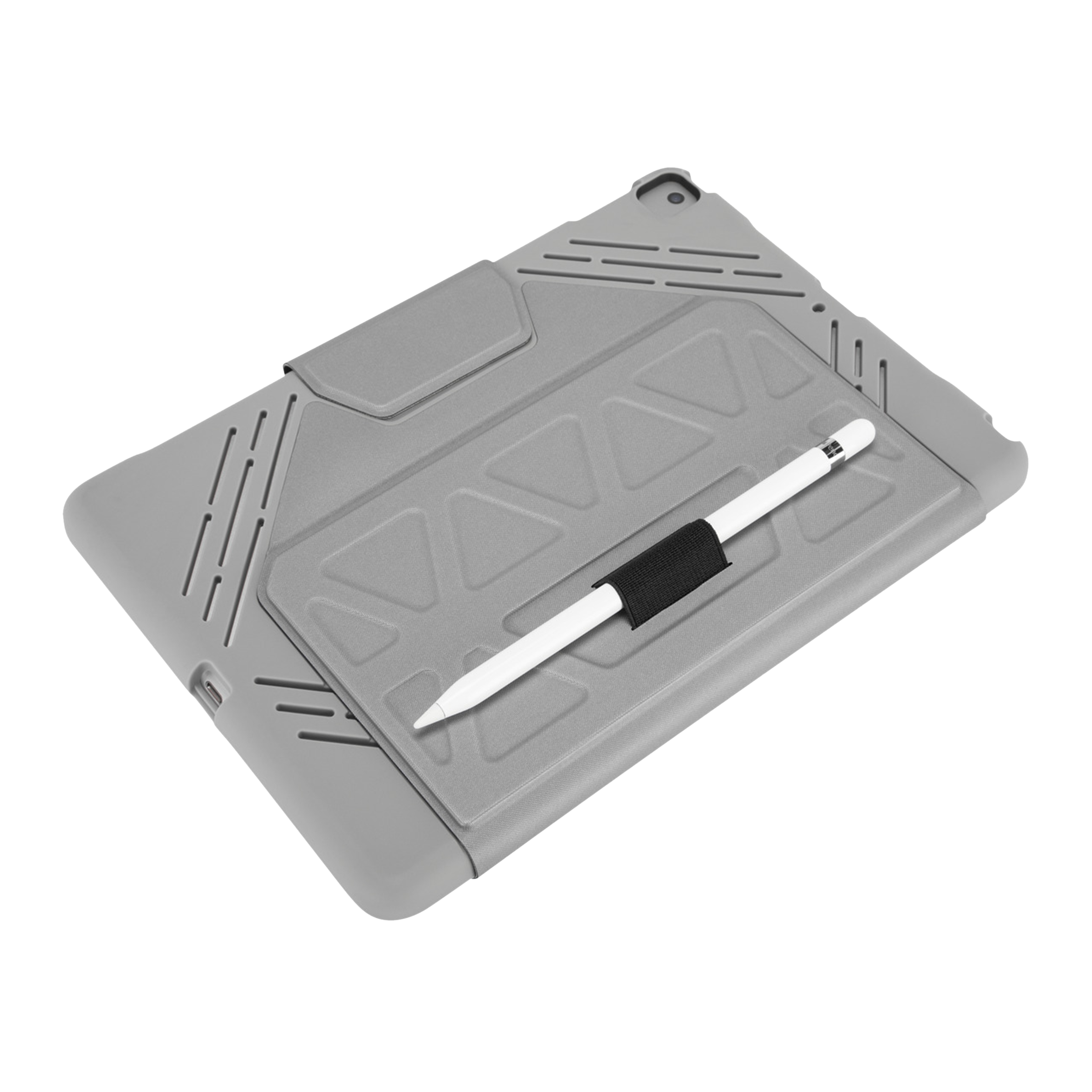 Targus Pro-Tek Flip Cover for Apple iPad Air, iPad Pro 10.5 Inch (7th, 8th, 9th Gen) (Integrated Holder for Apple Pencil, Silver) Targus Pro-Tek Flip Cover for Apple iPad Air, iPad Pro 10.5 Inch (7th, 8th, 9th Gen) (Integrated Holder for Apple Pencil, Silver)_8