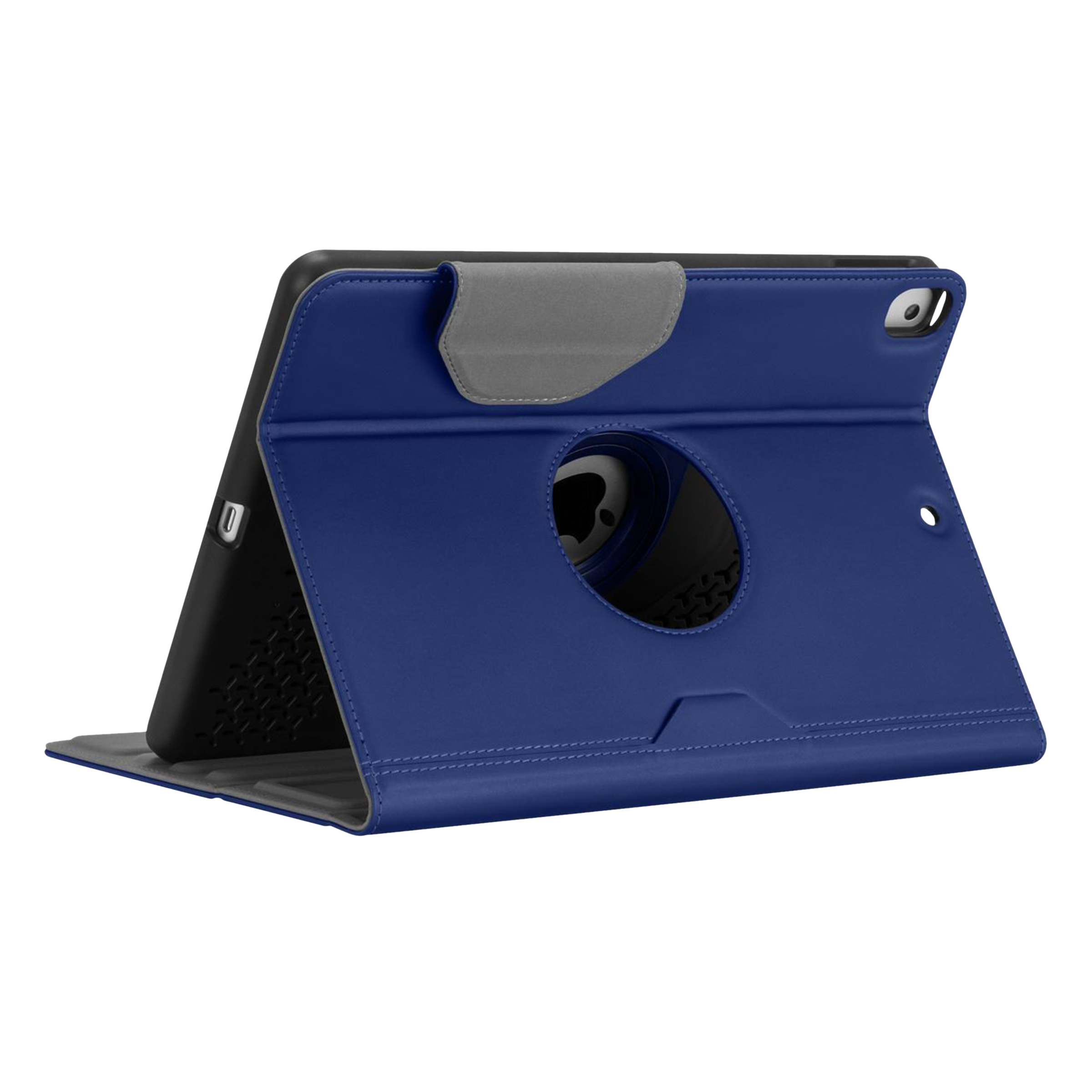 Targus VersaVu Polyurethane, Polycarbonate & Thermoplastic Polyester Flip Cover for Apple iPad 10.2 Inch (7th, 8th, 9th Gen), iPad Air 10.5 Inch, iPad Pro 10.5 Inch (Military Grade Drop Protection, Blue)_4