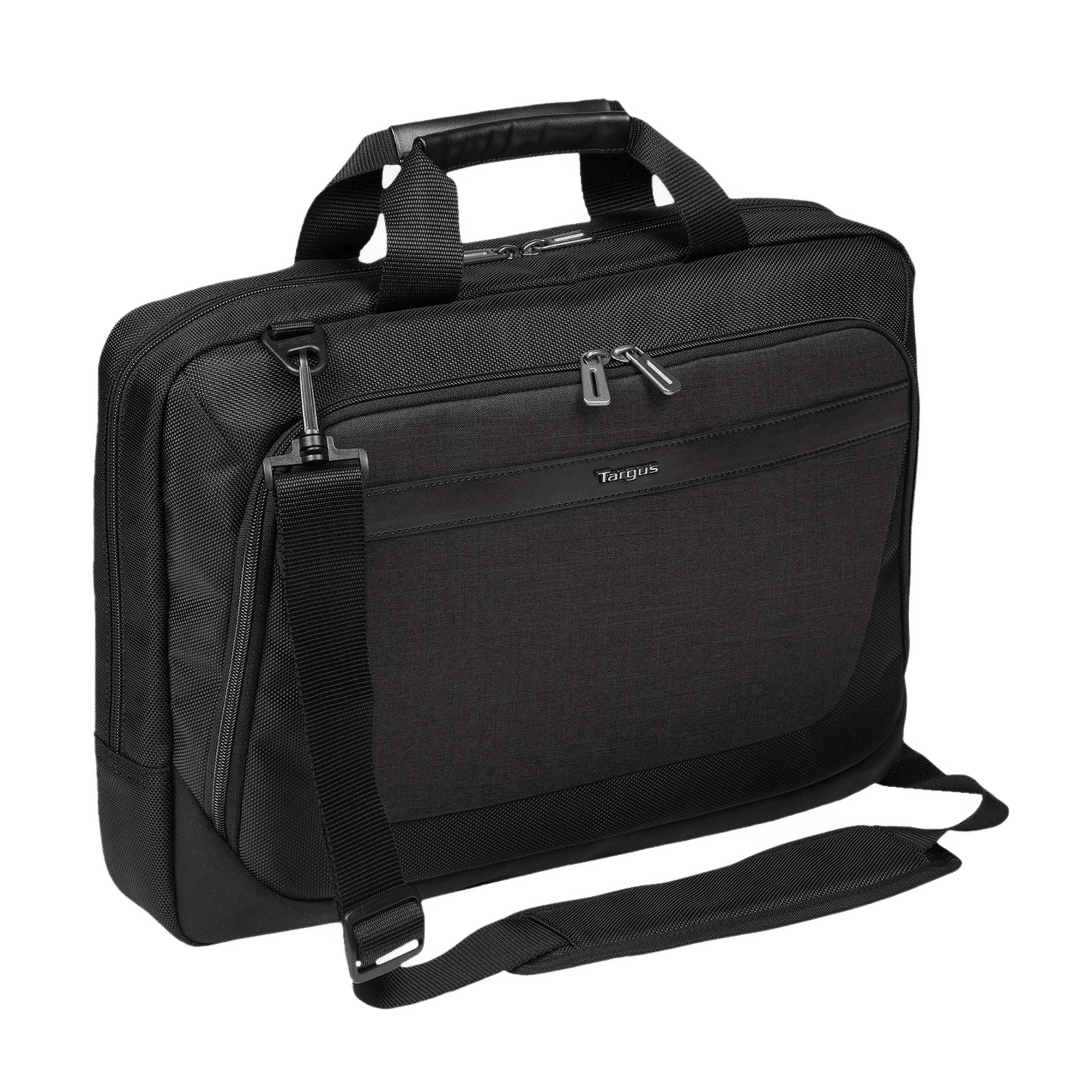 Targus CitySmart Advanced Polyester Laptop Sling Bag for 14 & 15.6 Inch Laptop (Trolley Strap, Black)_5