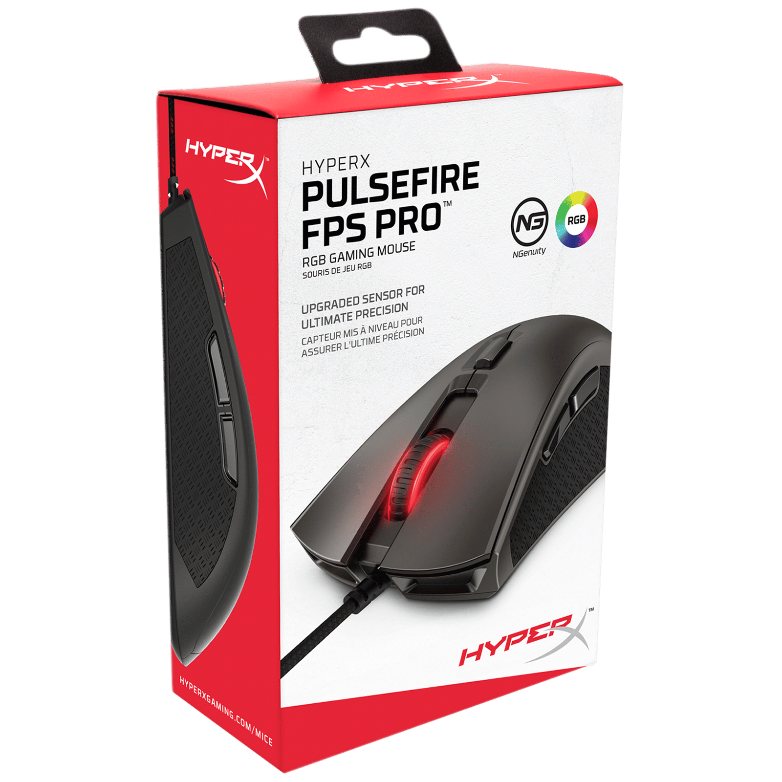HyperX Pulsefire FPS Pro Wired Optical Gaming Mouse with Customizable Buttons (16000 DPI, Ergonomic Design, Black)_18