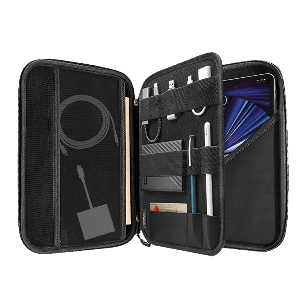 Traveldoo Sling Bag (Water Resistant, TCB01001, Black)_5