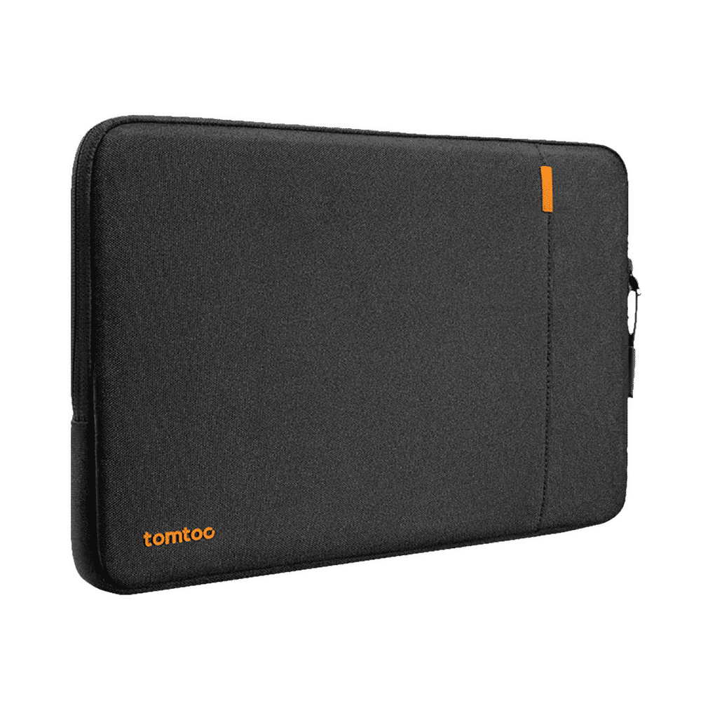 tomtoc Defender Recycled Fabrics Laptop Sleeve for 13.5, 14 & 14.4 Inch Laptop (Water Resistant, Black)_5