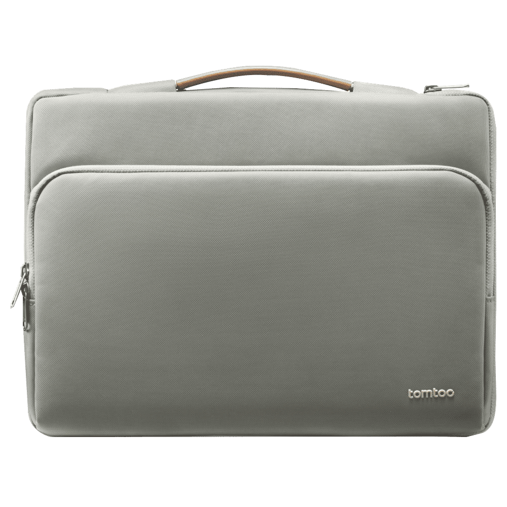 tomtoc Defender Recycled Fabrics Laptop Sleeve for 16 Inch Laptop (360 Superior Protection, Grey)_1