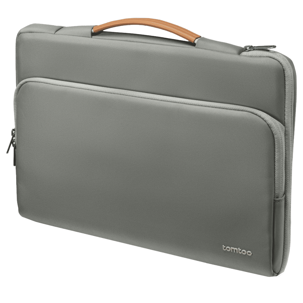 tomtoc Defender Recycled Fabrics Laptop Sleeve for 16 Inch Laptop (360 Superior Protection, Grey)_7