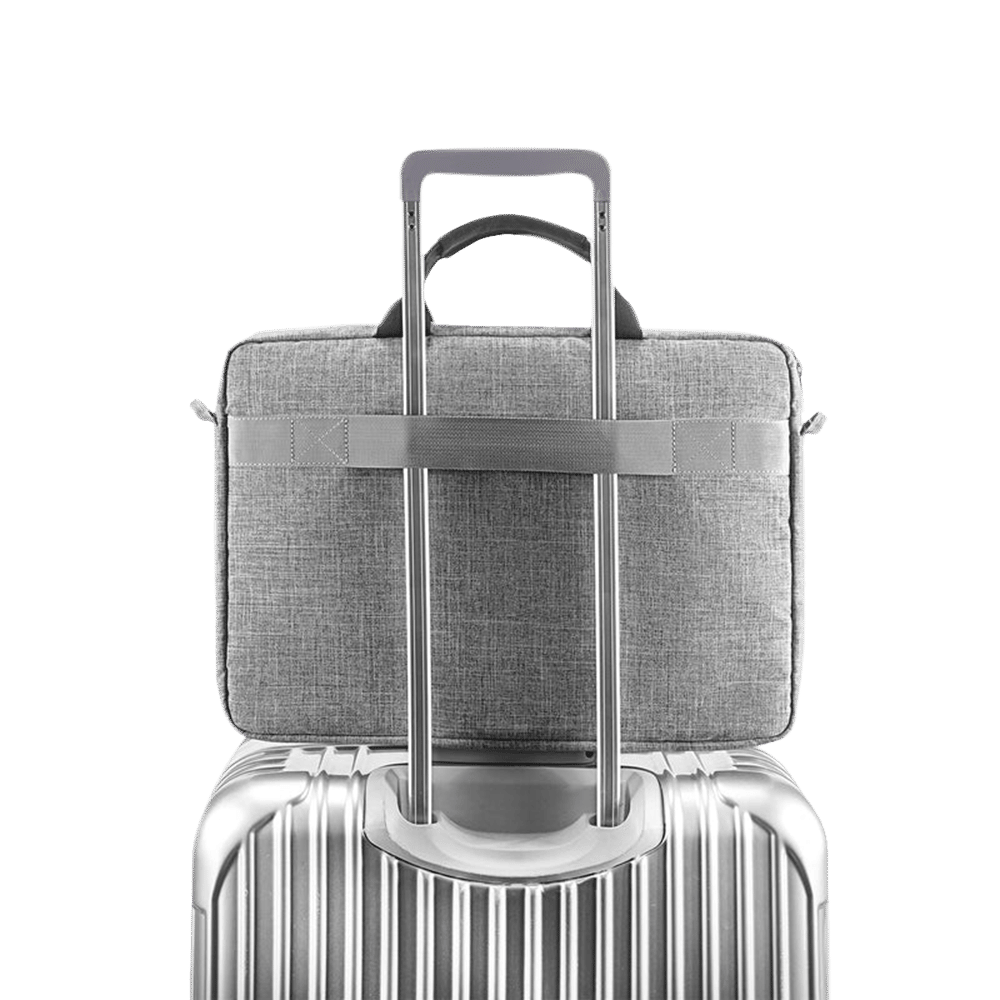 tomtoc Defender Fabric Laptop Sling Bag for 16 Inch Laptop (Water Repellent, Grey)_10