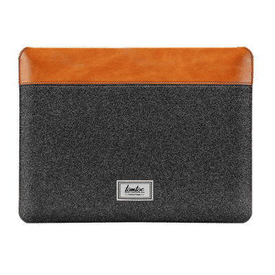 tomtoc Vintage Polyurethane Leather Laptop
                      Sleeve for 13, 14 & 16 Inch Laptop
                      (Intelligent Magnet Closure, Grey)