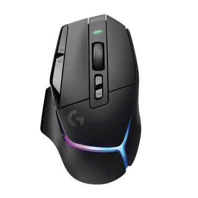 logitech G502 X Plus Rechargeable Wireless
                      Optical Gaming Mouse (25600 DPI Adjustable,
                      Dual-Mode Scroll Wheel, Black)