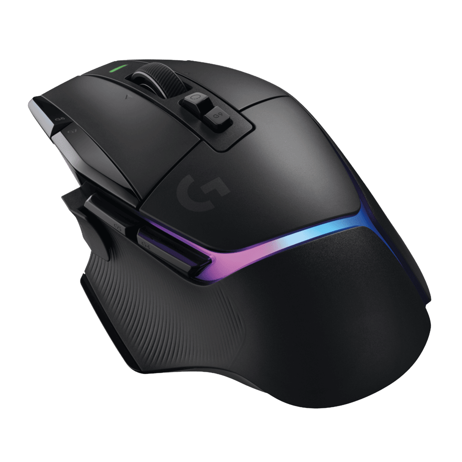 logitech G502 X Plus Rechargeable Wireless Optical Gaming Mouse (25600 DPI Adjustable, Dual-Mode Scroll Wheel, Black) logitech G502 X Plus Rechargeable Wireless Optical Gaming Mouse (25600 DPI Adjustable, Dual-Mode Scroll Wheel, Black)_4