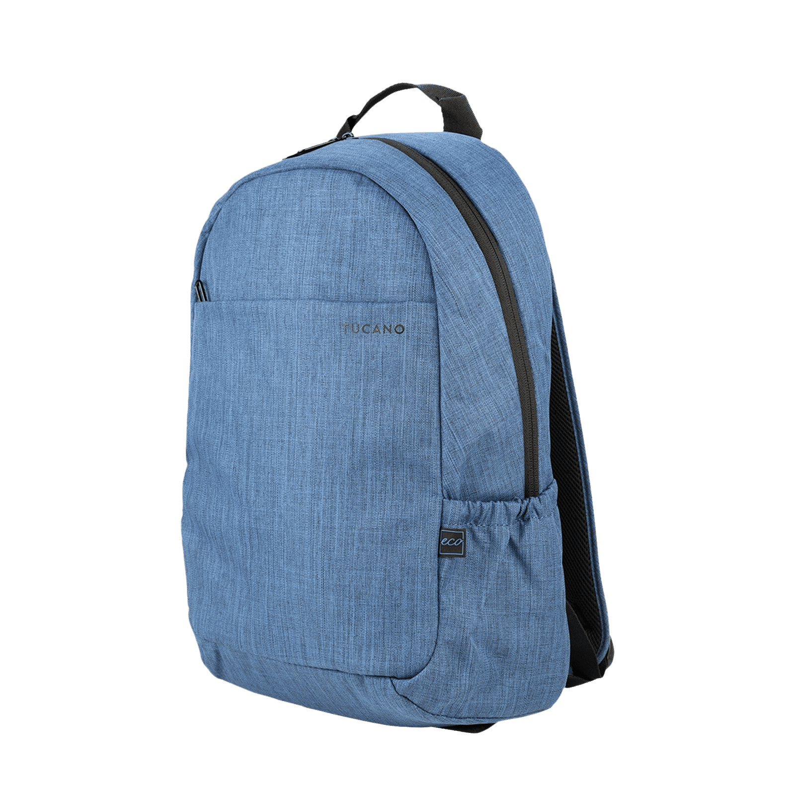 TUCANO Speed Recycled Plastic Laptop Backpack for 15.6 & 16 Inch Laptop (Trolley Strap, Blue) TUCANO Speed Recycled Plastic Laptop Backpack for 15.6 & 16 Inch Laptop (Trolley Strap, Blue)_9