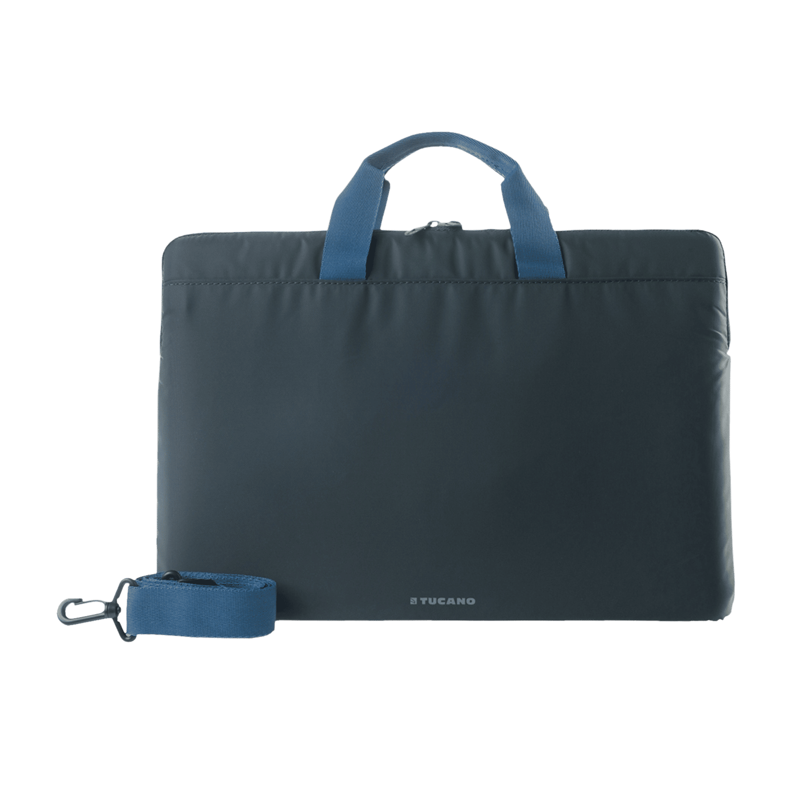 TUCANO Minilux Nylon Laptop Sleeve for 13, 14 & 15 Inch Laptop (Internal Anti-shock Padding, Dark Grey)_7
