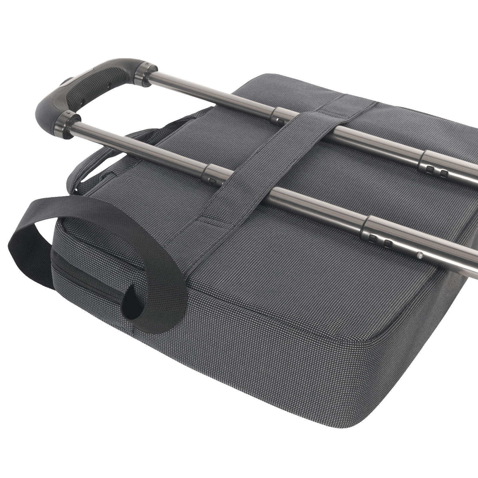 TUCANO Loop Recycled Plastic Laptop Sling Bag for 13 & 14 Inch Laptop (Trolley Strap, Black)_8