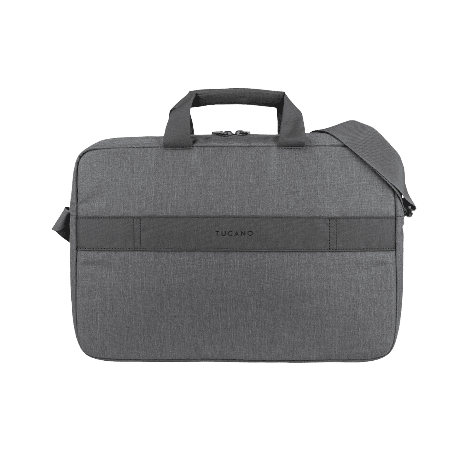 TUCANO Hop Recycled Plastic Laptop Sling Bag for 13 & 14 Inch Laptop (Trolley Strap, Anthracite) TUCANO Hop Recycled Plastic Laptop Sling Bag for 13 & 14 Inch Laptop (Trolley Strap, Anthracite)_9