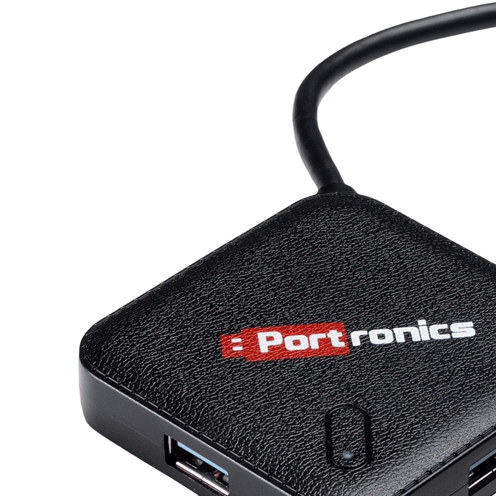 PORTRONICS Mport 34M USB Type C to USB 3.0 Type A USB Hub (Up to 5 Gbps Data Transfer, Black)_4