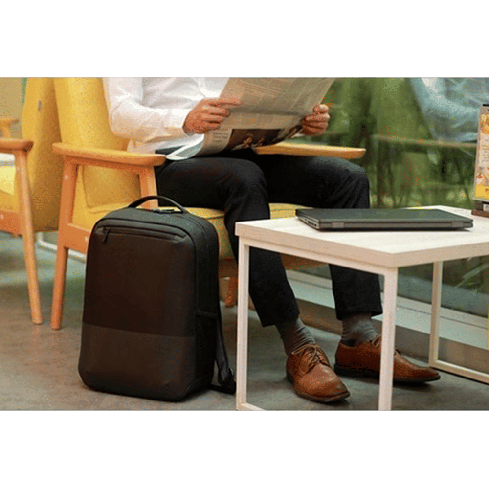 DELL Pro Slim Fibre Laptop Backpack for 15 Inch Laptop (Water Resistant Protective Coating, Black)_5
