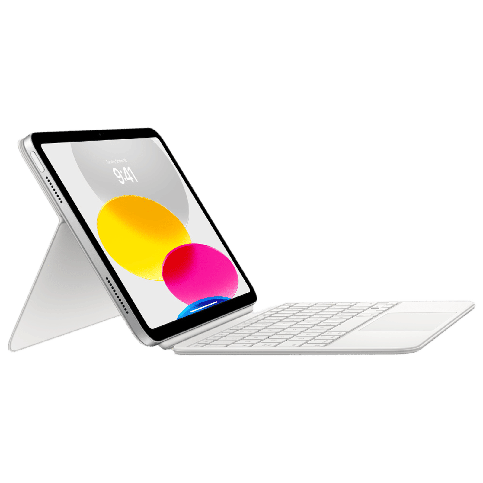 Apple Magic Bluetooth Folio Keyboard for iPad (10th Gen) 10.9 Inch with Touchpad (Multi Touch Gestures, White) Apple Magic Bluetooth Folio Keyboard for iPad (10th Gen) 10.9 Inch with Touchpad (Multi Touch Gestures, White)_5