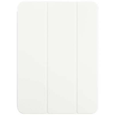 Apple Smart Polyurethane Folio Case for Apple iPad (10th Gen) 10.9 Inch (Magnetic Attachments, White)