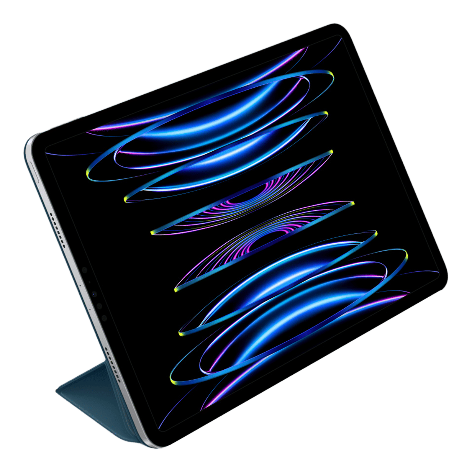 Apple Smart Folio Case for Apple iPad Pro (4th, 3rd, 2nd & 1st Gen) 11 Inch (Magnetic Attachments, Marine Blue)_6