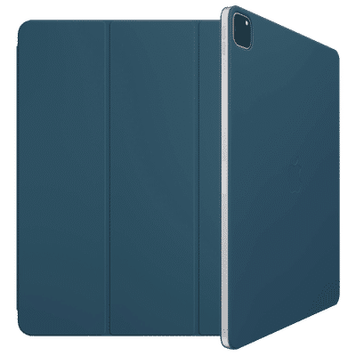 Apple Smart Folio Case for Apple iPad Pro (6th Gen) 12.9 Inch (Magnetic Attachments, Marine Blue)