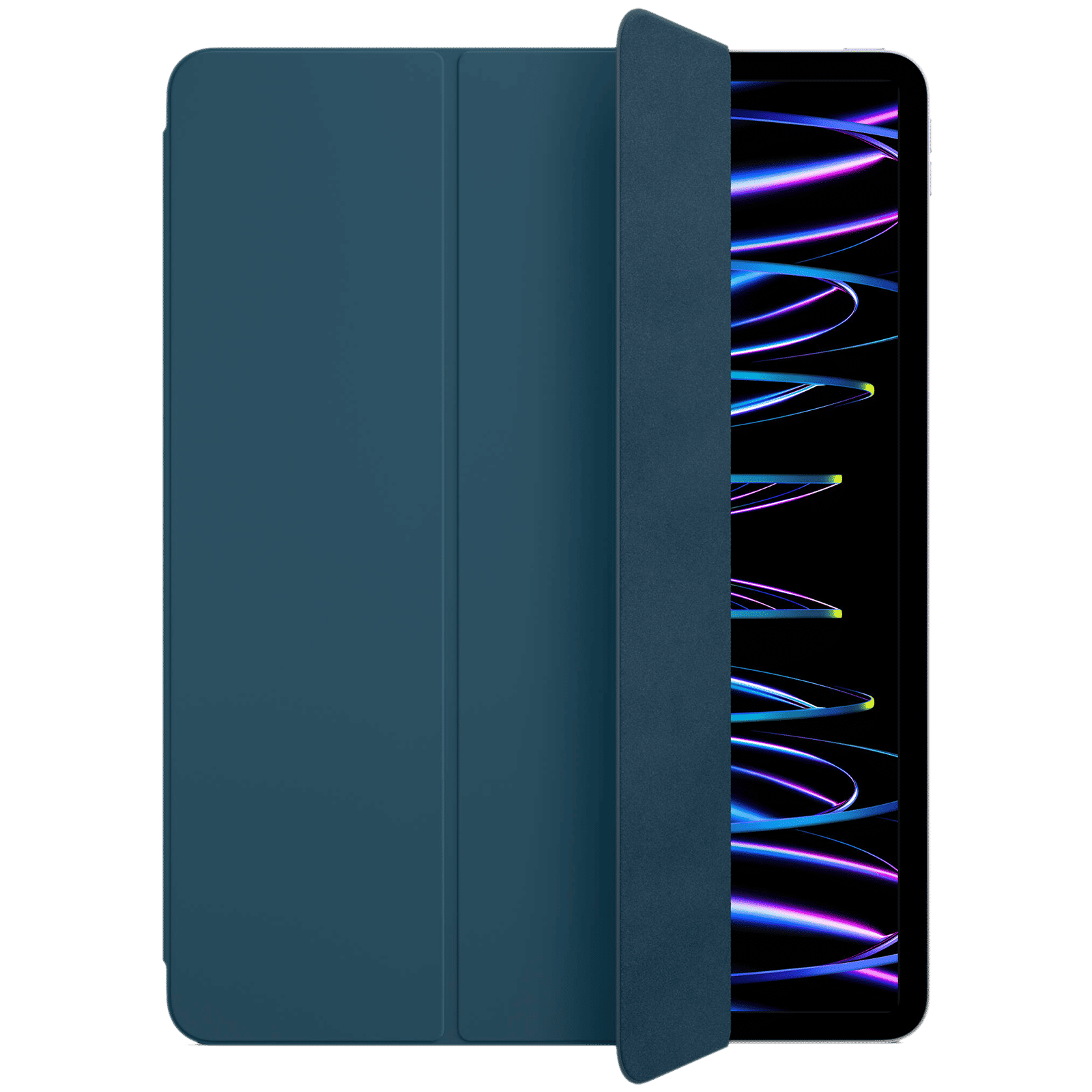 Apple Smart Folio Case for Apple iPad Pro (6th Gen) 12.9 Inch (Magnetic Attachments, Marine Blue) Apple Smart Folio Case for Apple iPad Pro (6th Gen) 12.9 Inch (Magnetic Attachments, Marine Blue)_2