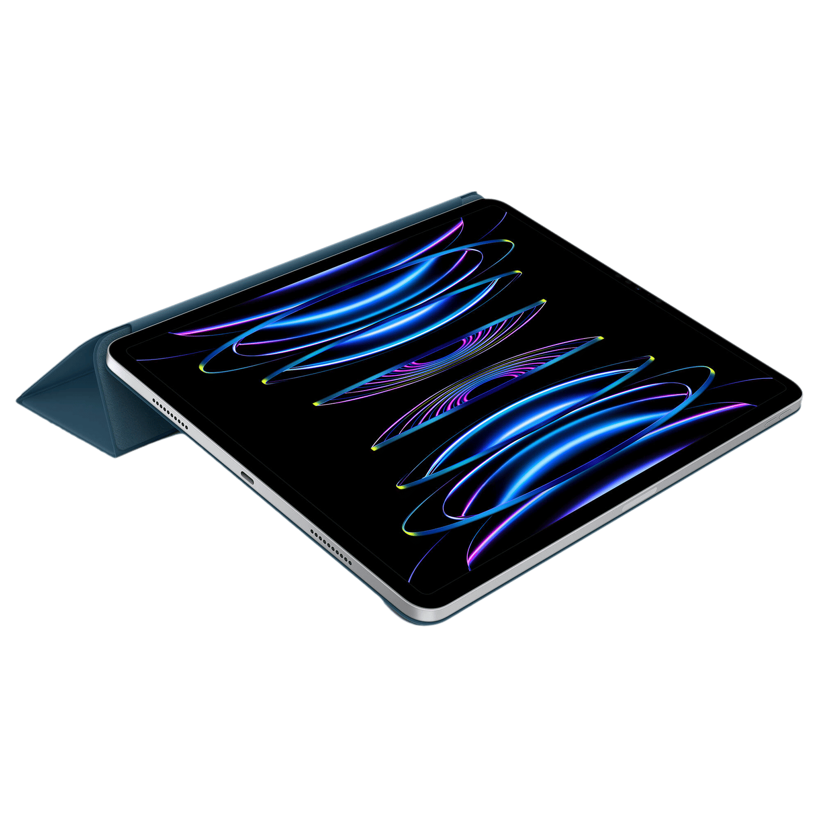 Apple Smart Folio Case for Apple iPad Pro (6th Gen) 12.9 Inch (Magnetic Attachments, Marine Blue) Apple Smart Folio Case for Apple iPad Pro (6th Gen) 12.9 Inch (Magnetic Attachments, Marine Blue)_3