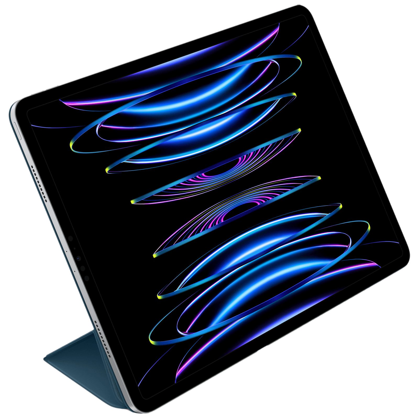 Apple Smart Folio Case for Apple iPad Pro (6th Gen) 12.9 Inch (Magnetic Attachments, Marine Blue) Apple Smart Folio Case for Apple iPad Pro (6th Gen) 12.9 Inch (Magnetic Attachments, Marine Blue)_4