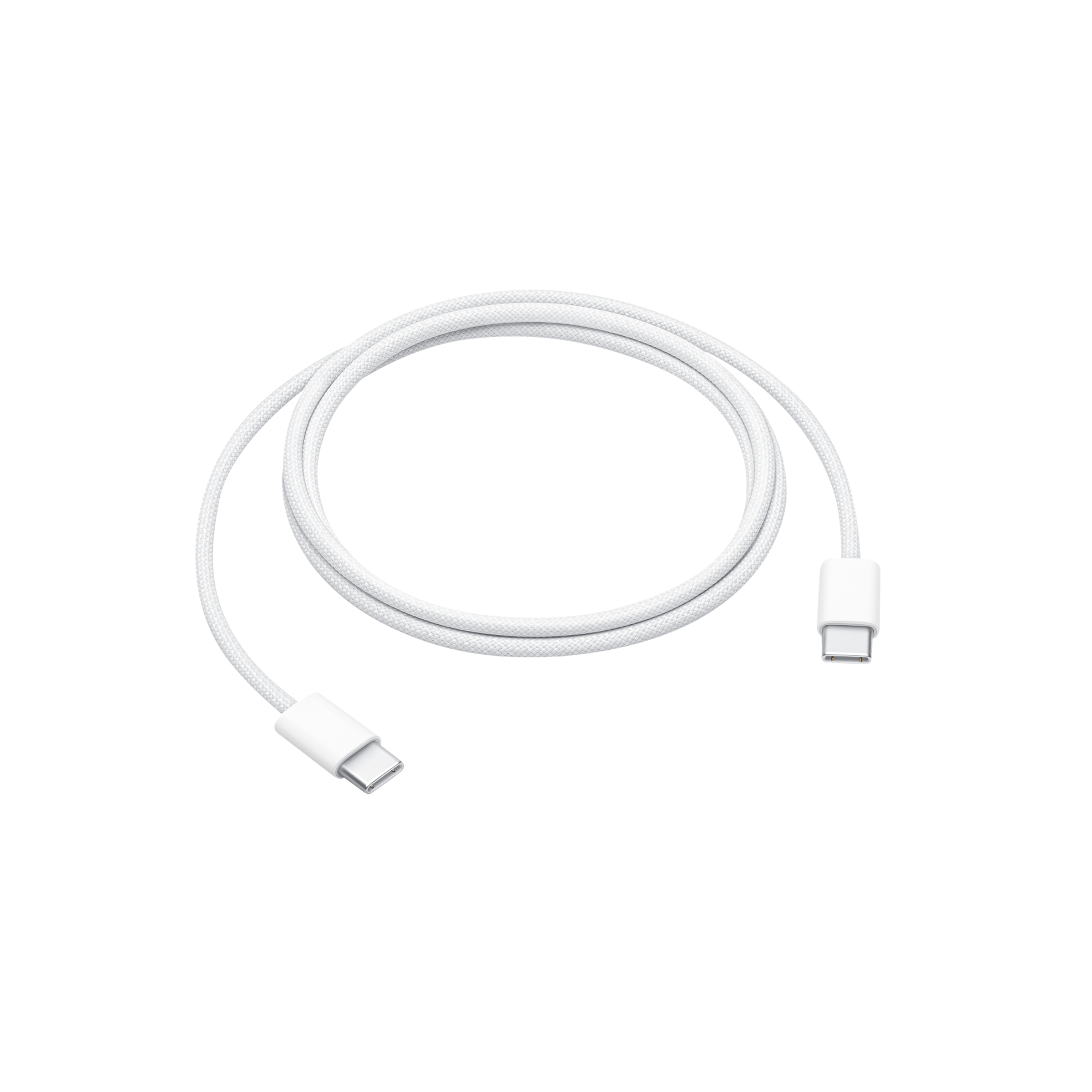 Apple USB 3.2 Type C to USB 3.2 Type C Charging Cable (Woven Design, White) Apple USB 3.2 Type C to USB 3.2 Type C Charging Cable (Woven Design, White)_2