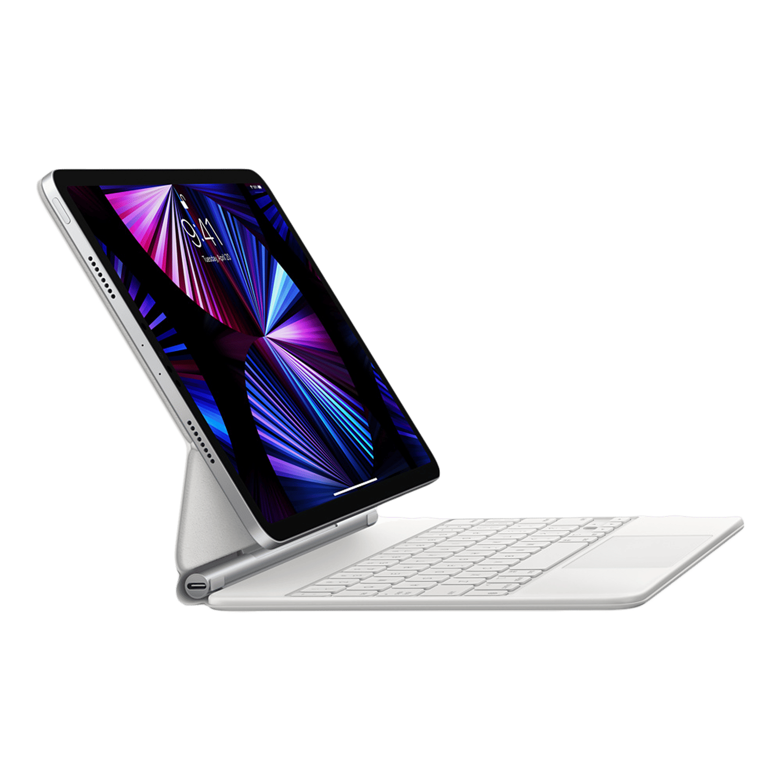 Apple Magic Bluetooth Keyboard for iPad Pro 11 Inch (1st, 2nd, 3rd & 4th Gen), iPad Air (4th & 5th Gen) with Touchpad (Multi Touch Gestures, White)_5