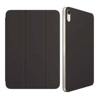 Apple Smart Polyurethane Leather Folio Case for Apple iPad Mini (6th Gen) 8.3 Inch (Magnetic Attachments, Black)
