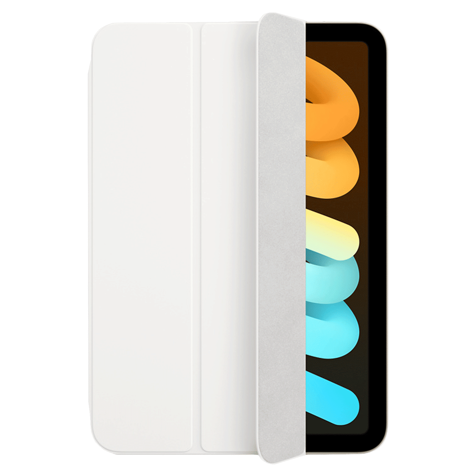 Apple Smart Folio Case for Apple iPad Mini (6th Gen) 8.3 Inch (Magnetic Attachments, White) Apple Smart Folio Case for Apple iPad Mini (6th Gen) 8.3 Inch (Magnetic Attachments, White)_2