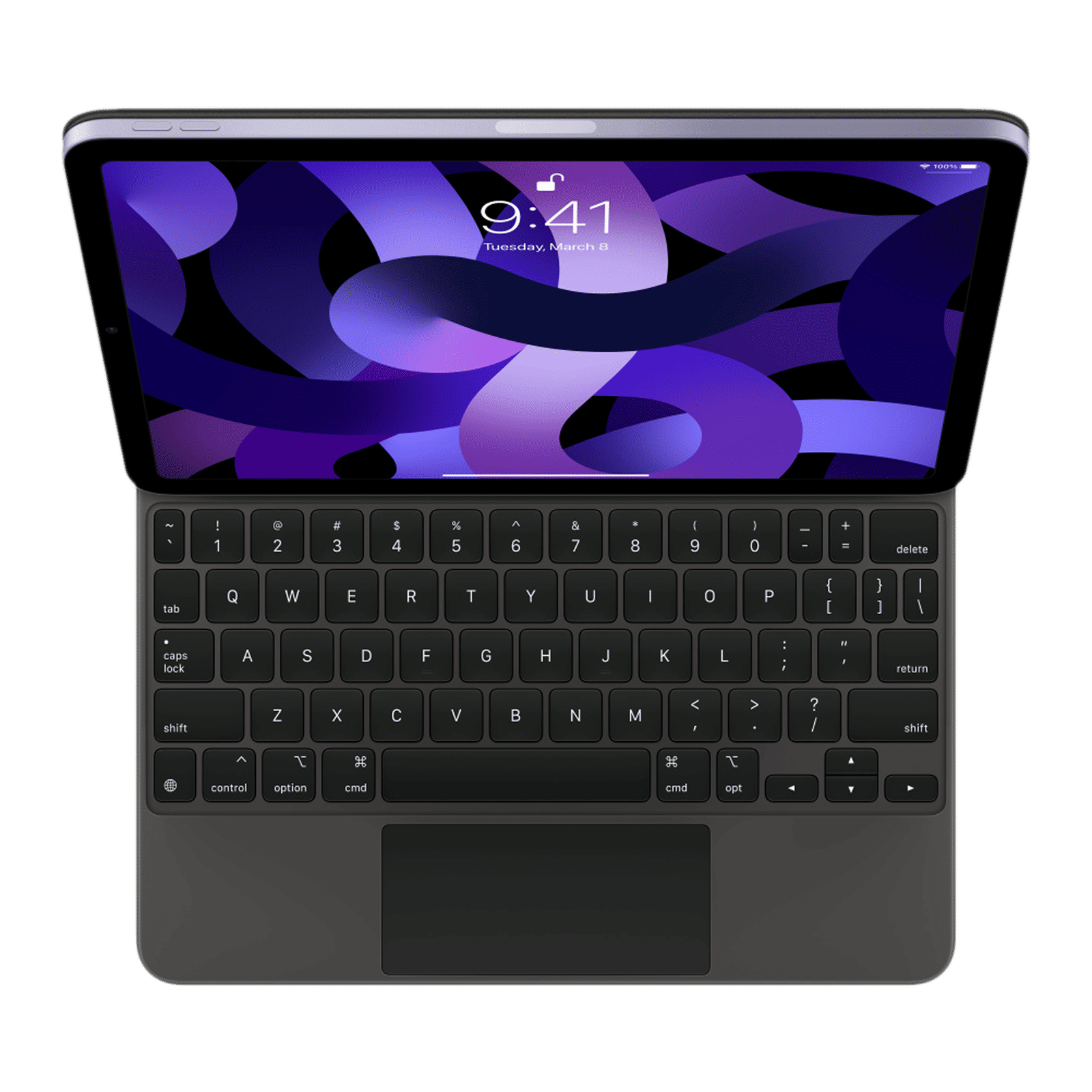 Apple Magic Bluetooth Keyboard for iPad Pro 11 Inch (1st, 2nd, 3rd & 4th Gen), iPad Air (4th & 5th Gen) with Touchpad (Multi Touch Gestures, Black)_2