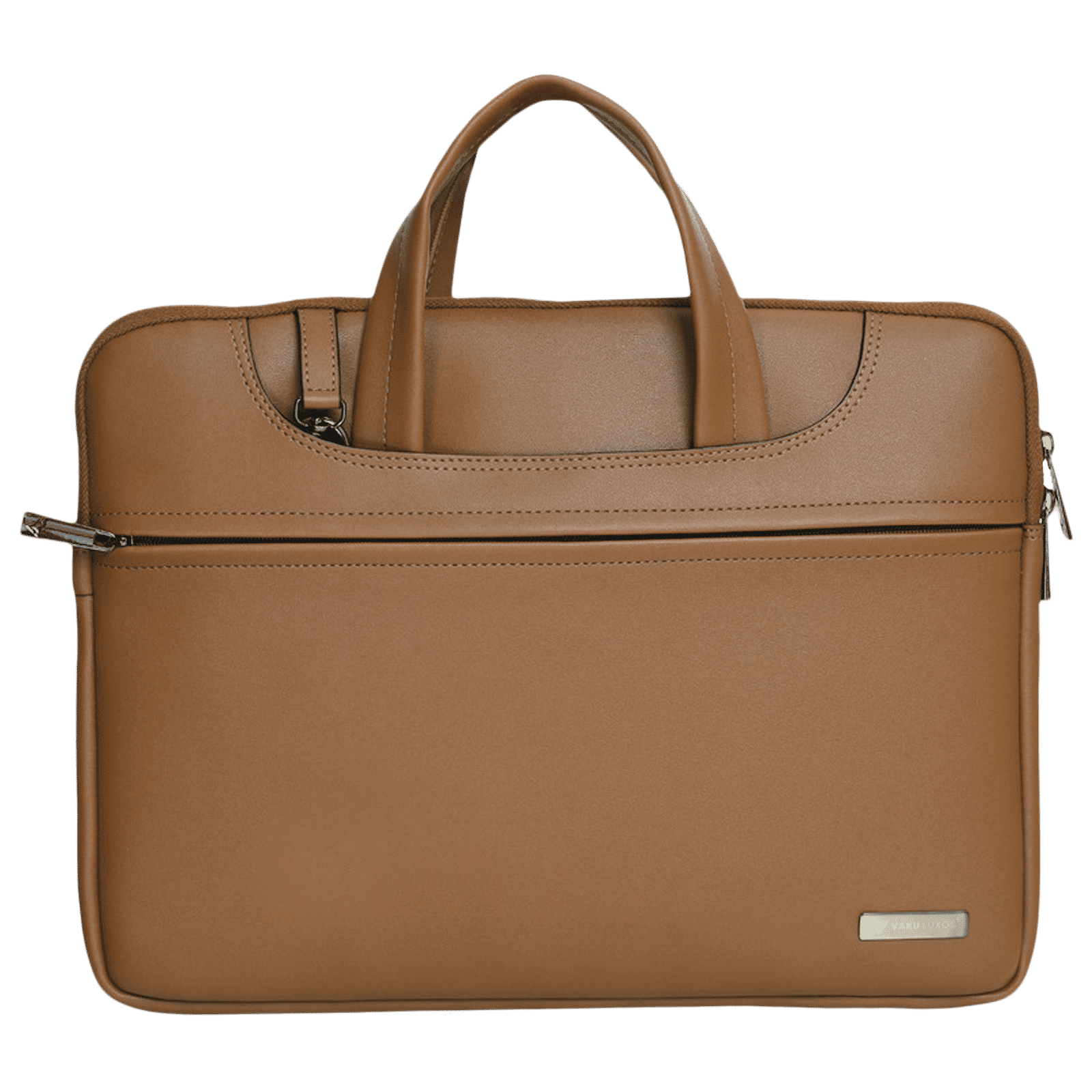Dr. Vaku Vegan Leather Laptop Sleeve for 14 Inch Laptop (Water Resistant, Mustard) Dr. Vaku Vegan Leather Laptop Sleeve for 14 Inch Laptop (Water Resistant, Mustard)_1