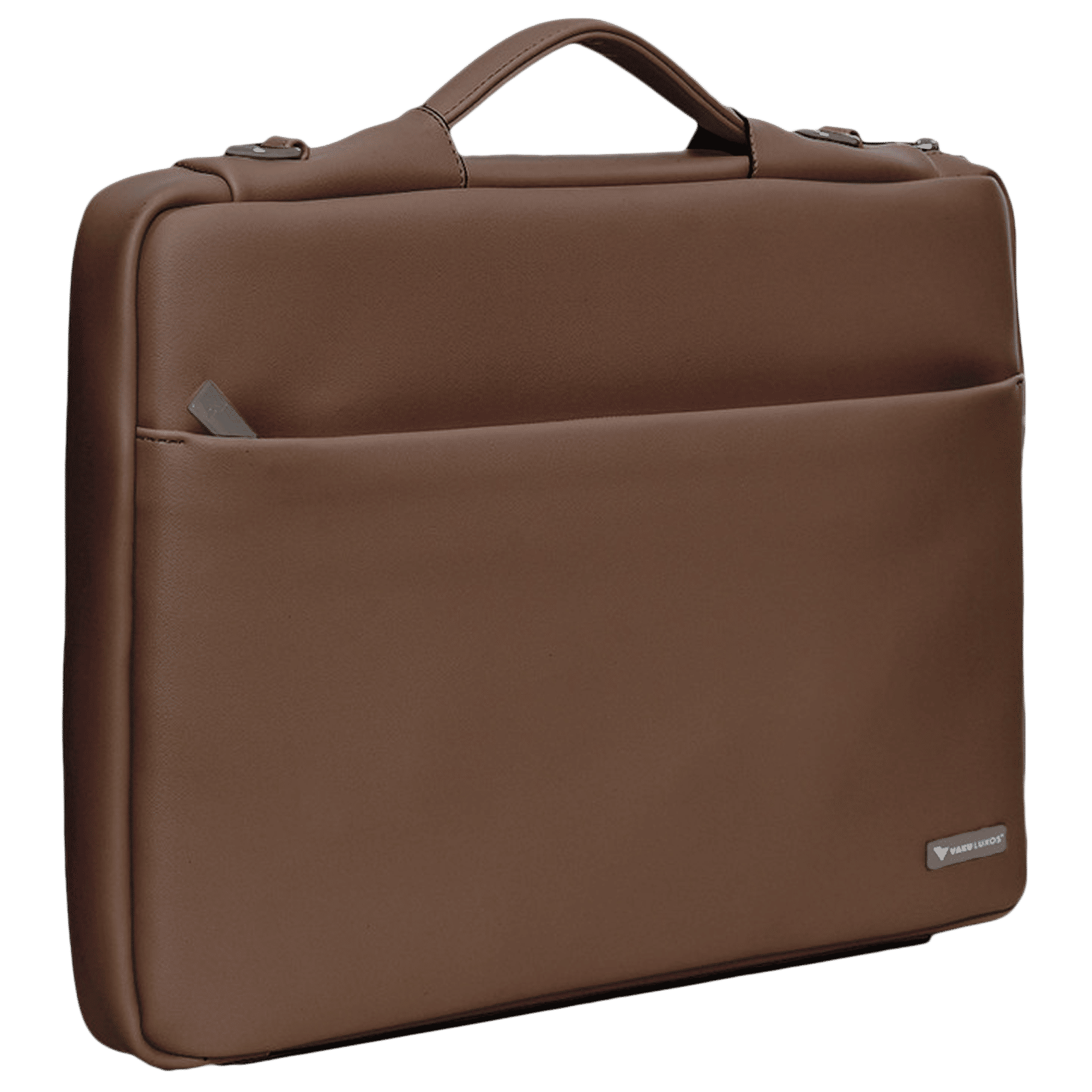 Dr. Vaku Polyurethane Leather Laptop Sleeve for 15.6 Inch Laptop (Water Resistant, Butterscotch)_4