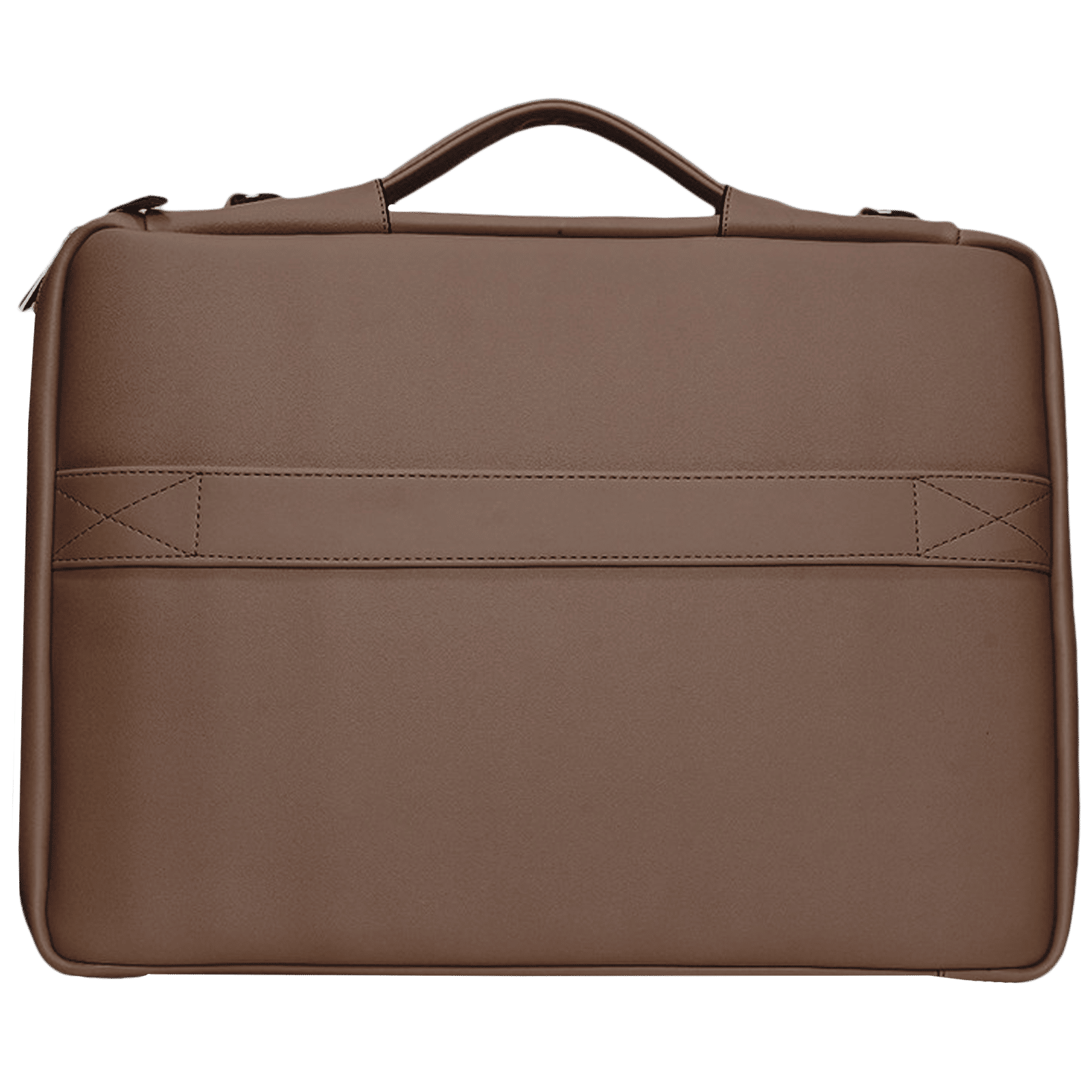 Dr. Vaku Polyurethane Leather Laptop Sleeve for 15.6 Inch Laptop (Water Resistant, Butterscotch)_5
