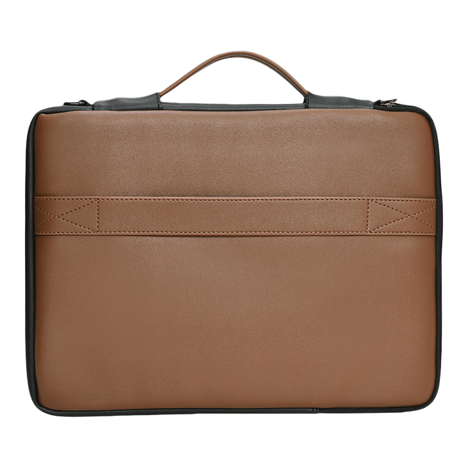 Dr. Vaku La Romani Polyurethane Leather Laptop Sling Bag for 14 Inch Laptop (Water Resistant, Camel/Black) Dr. Vaku La Romani Polyurethane Leather Laptop Sling Bag for 14 Inch Laptop (Water Resistant, Camel/Black)_5